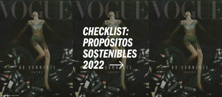 Checklist: Propósitos de moda sostenible para 2022