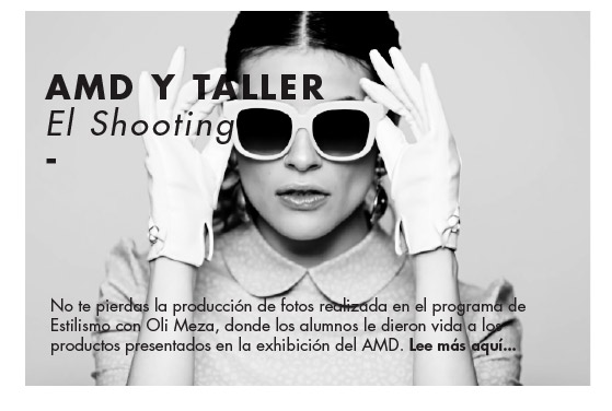 TALLER en el Abierto Mexicano de Diseño: El shooting