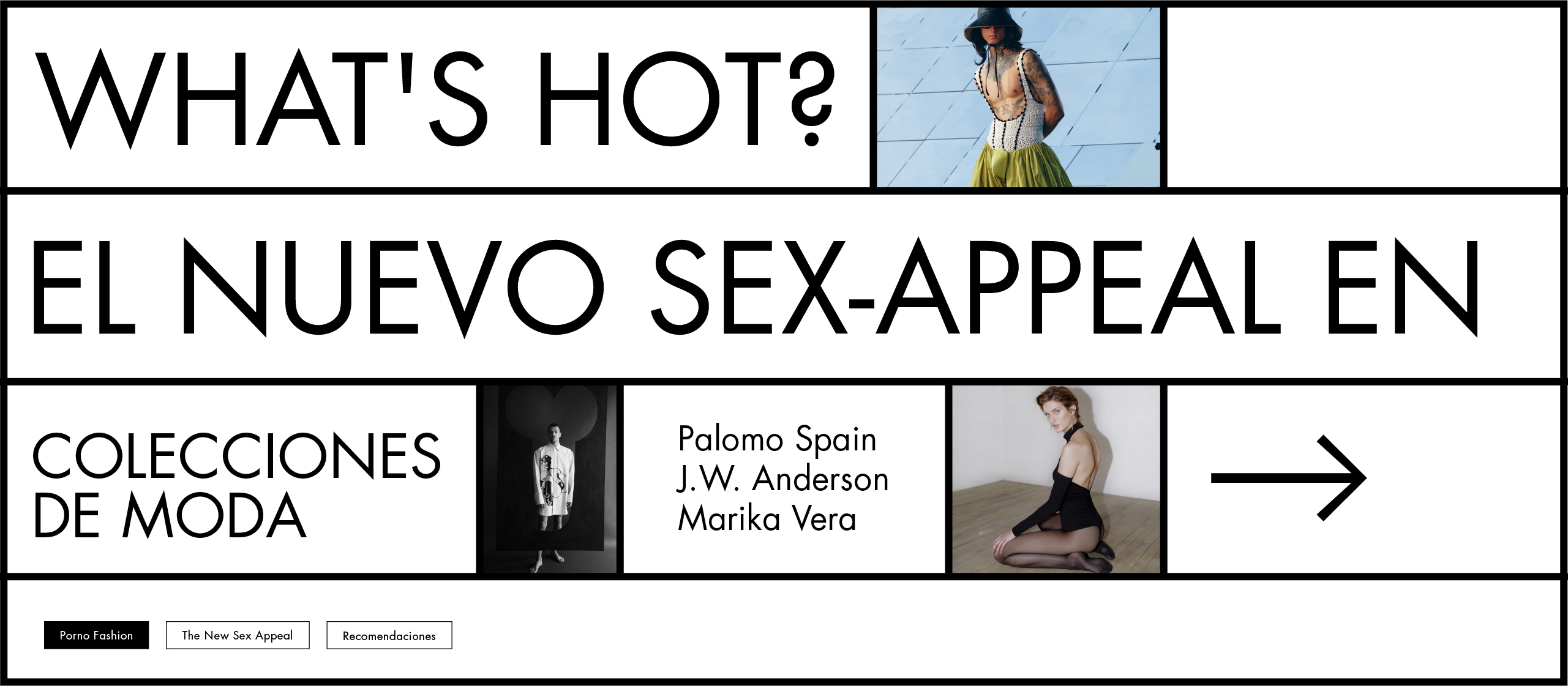 What’s hot? El nuevo sex-appeal en colecciones de moda